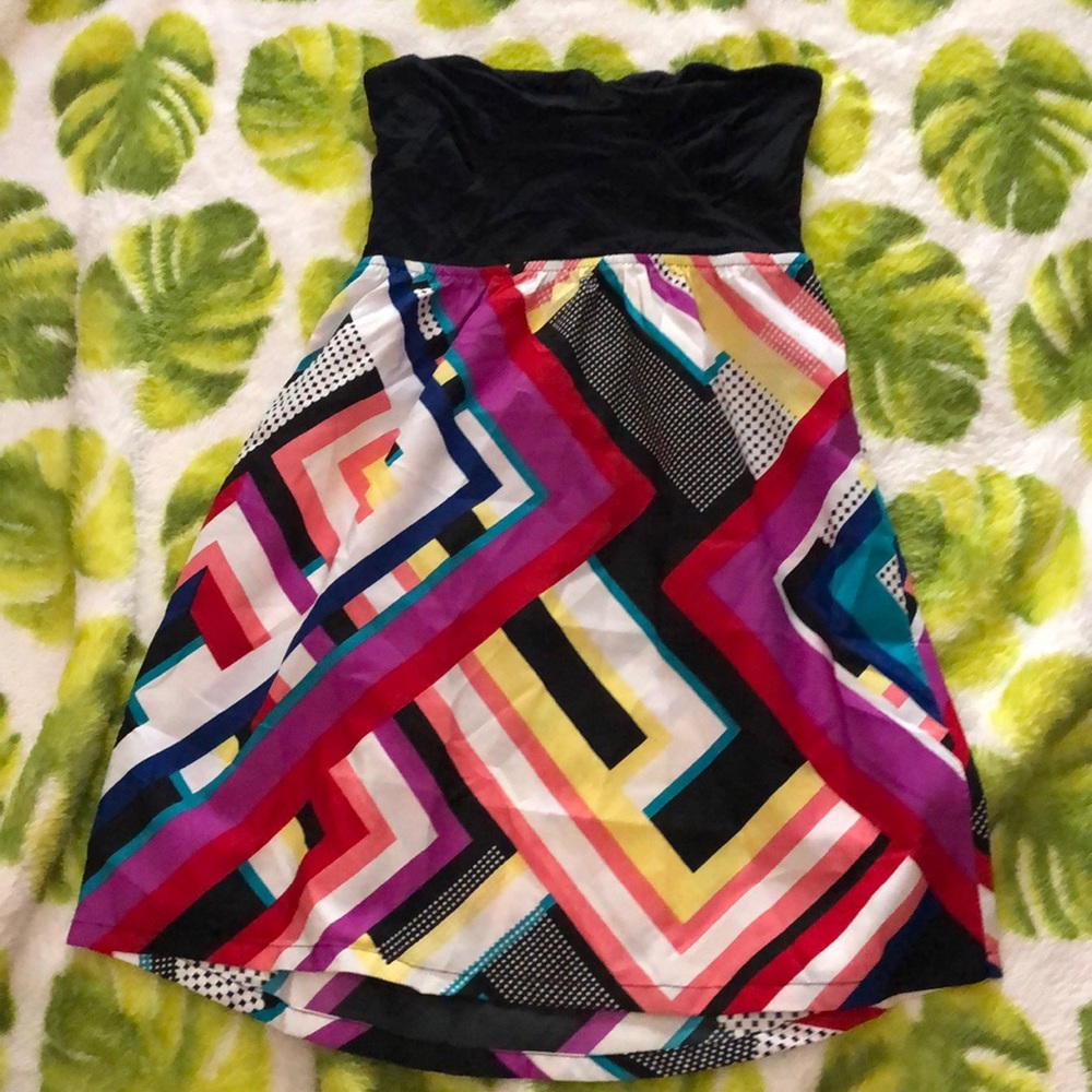 strapless dress
